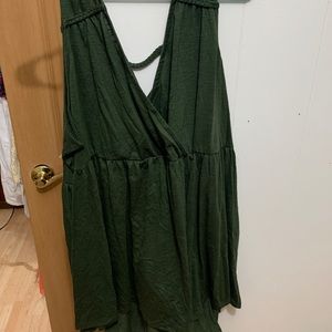 Dark green tank top torrid 4